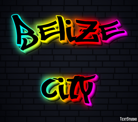Belize City Effetto testo