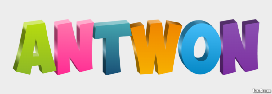 Antwon Text Effect