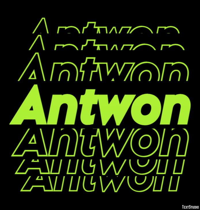 Antwon Text Effect