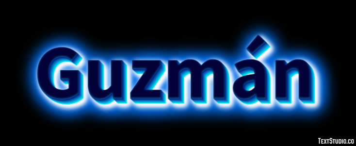 Guzmán Efecto de Texto