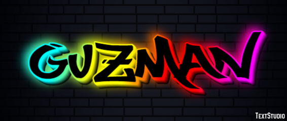 Guzmán Tekst Effect