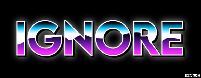 Ignore Effet de Texte