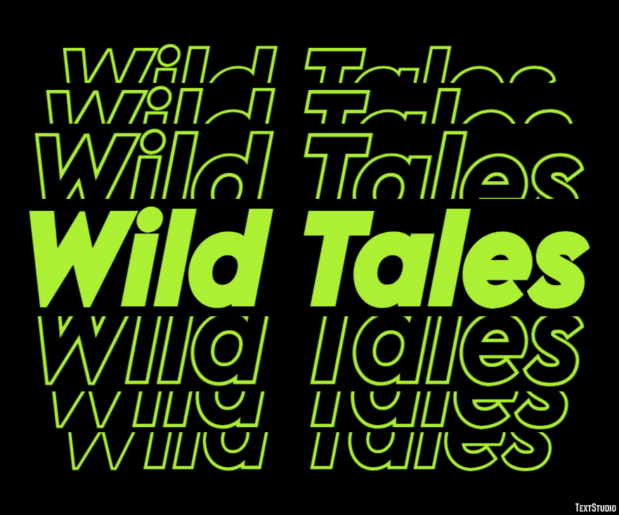 Wild Tales Text Effect