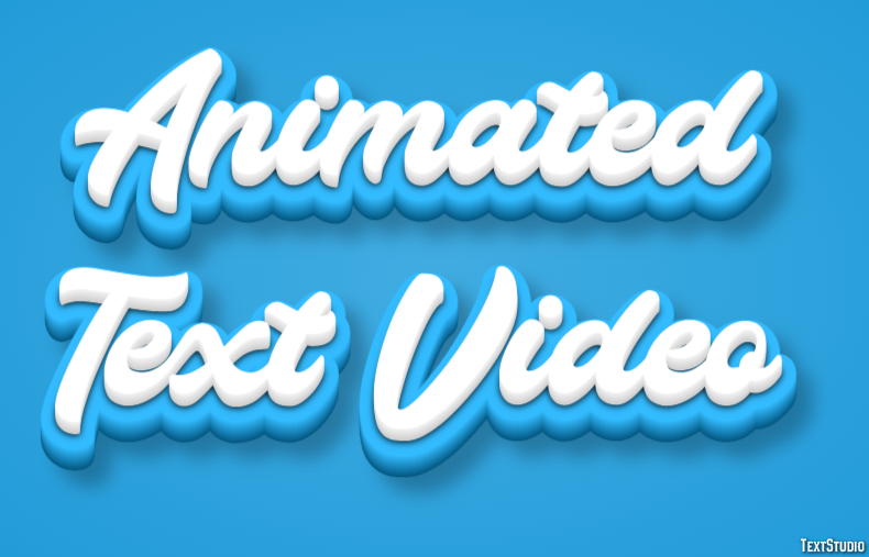 Animated Text Video Text Effect