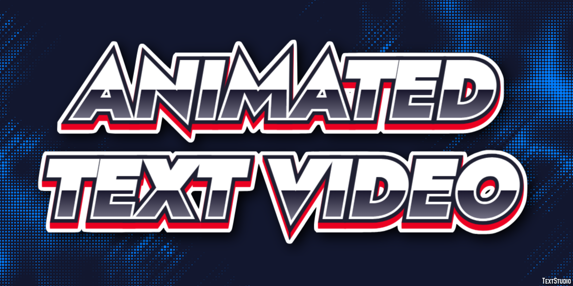 Animated Text Video Text Effect