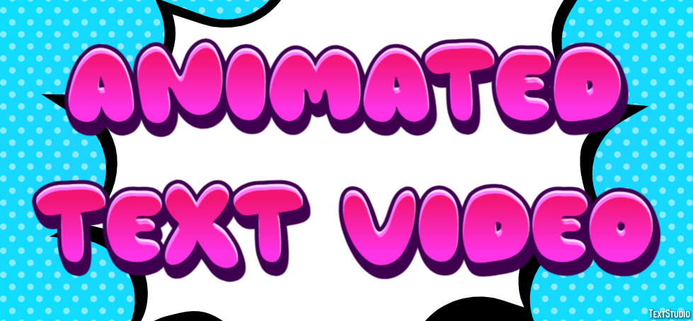 Animated Text Video Text Effect