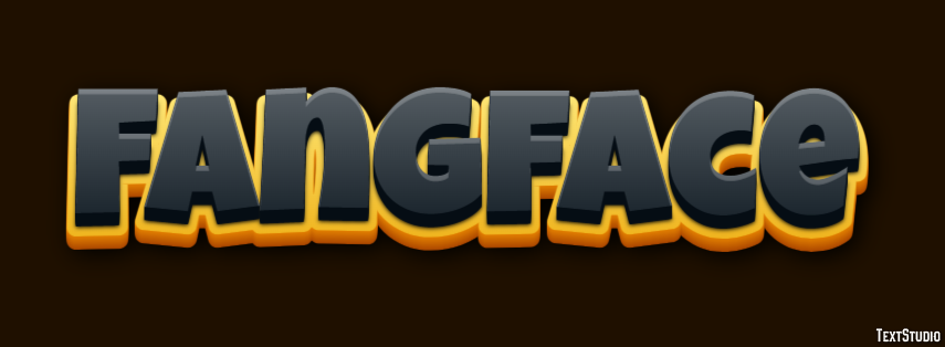 Fangface Text Effect