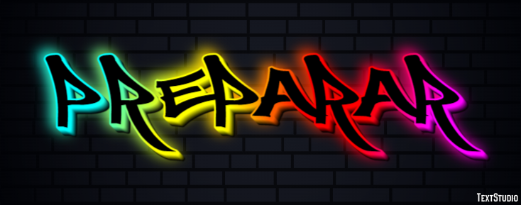 Preparar テキスト効果