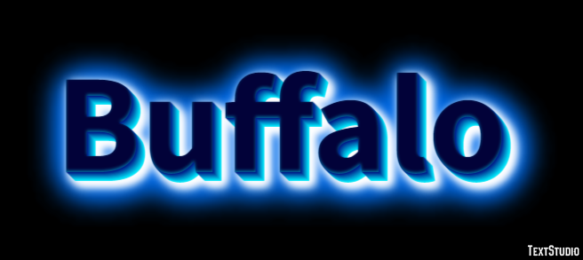 Buffalo Efekt tekstowy