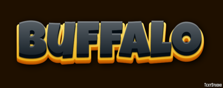 Buffalo Efekt tekstowy