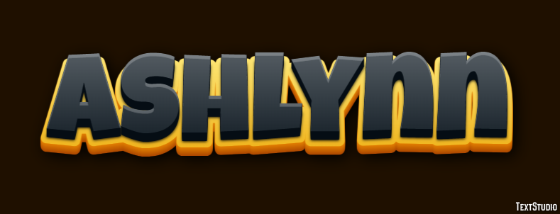 Ashlynn Text effect