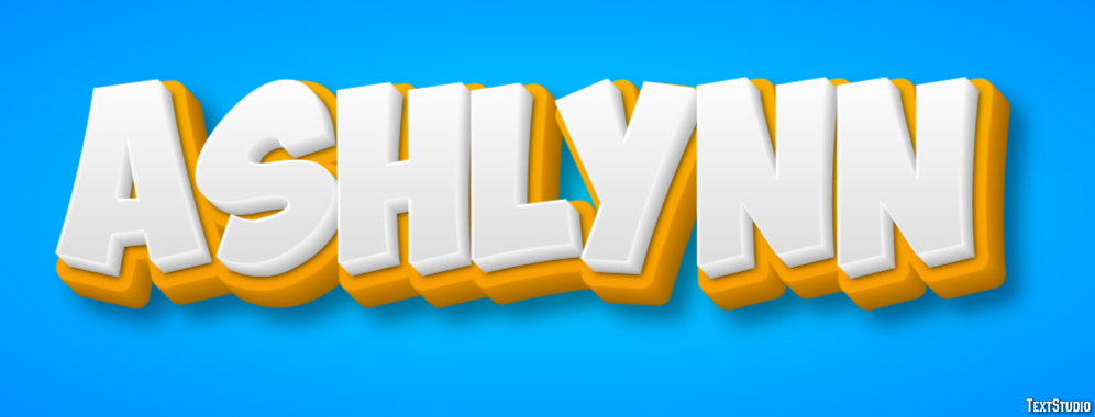 Ashlynn Text effect