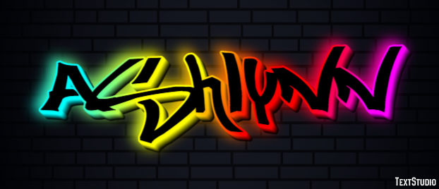 Ashlynn Text effect