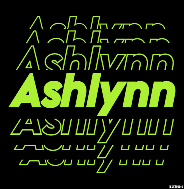 Ashlynn Text Effect