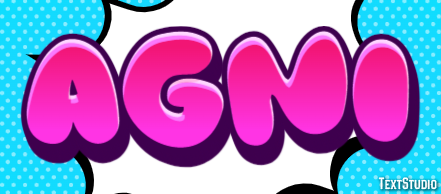 Agni Text Effect