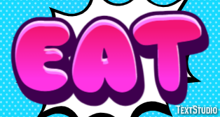 Eat Effetto testo