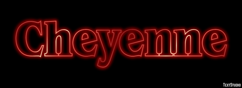 Cheyenne Efekt tekstowy