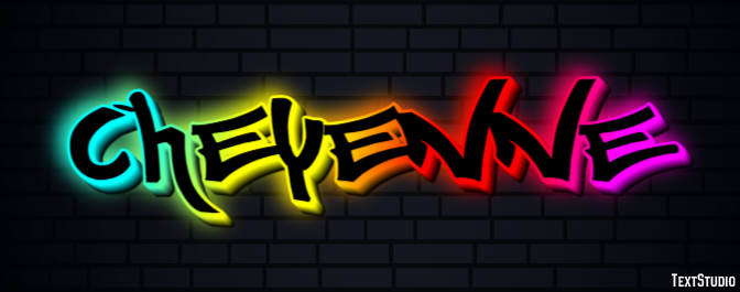 Cheyenne Efekt tekstowy