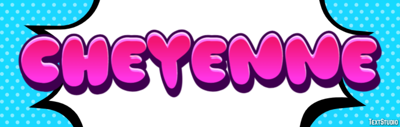 Cheyenne Efekt tekstowy