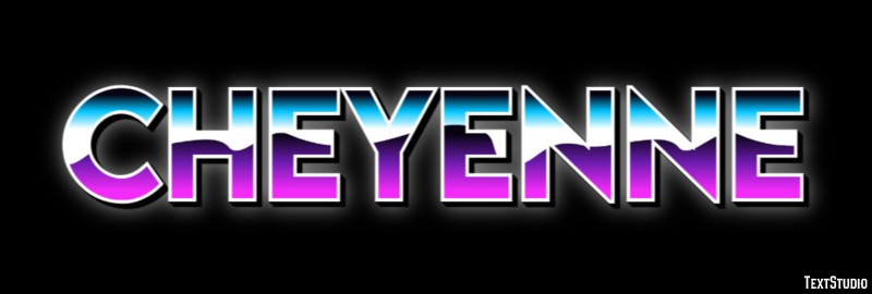 Cheyenne Efekt tekstowy