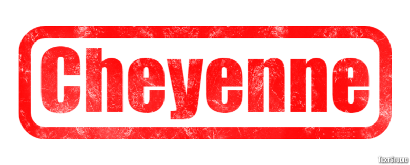 Cheyenne Efekt tekstowy