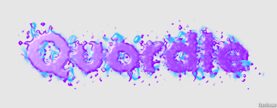 Quordle Efeito de texto