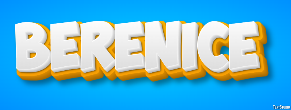 Berenice Text effect
