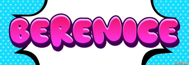 Berenice Efeito de texto