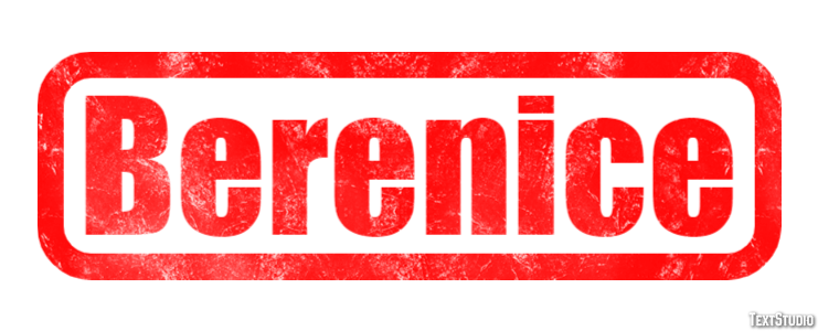 Berenice Text effect