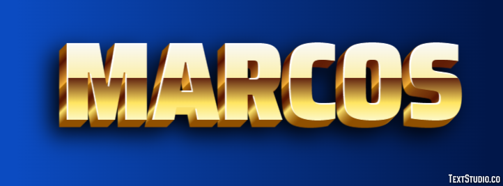 Marcos Text effect