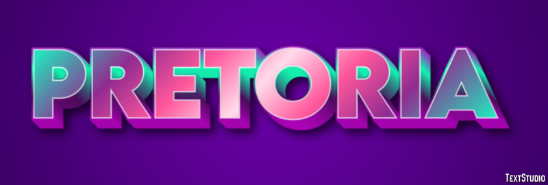 Pretoria Efekt tekstowy