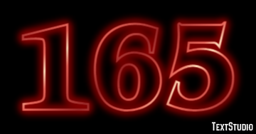 165 Text Effect