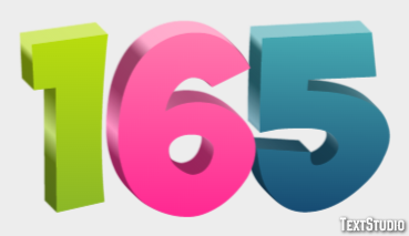 165 Text Effect