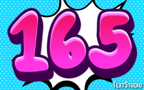 165 Text Effect