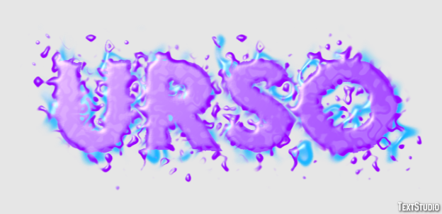 Urso Efecto de texto