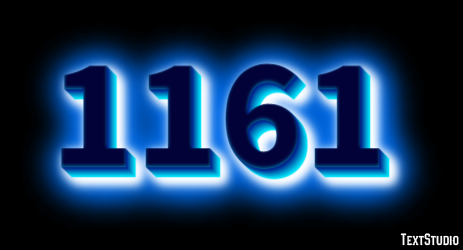 1161 Text Effect