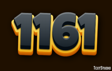 1161 Text Effect