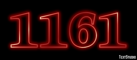 1161 Text Effect