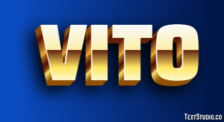 Vito Effetto testo