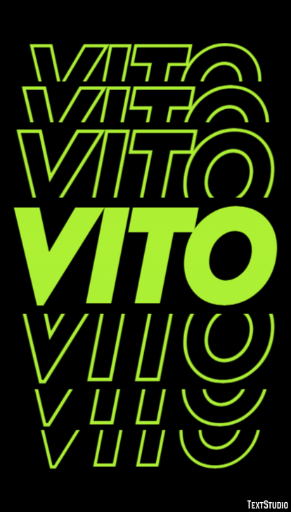 Vito Effetto testo