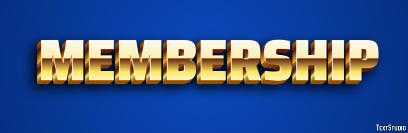 Membership Efeito de texto