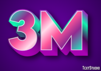 3M Efeito de texto