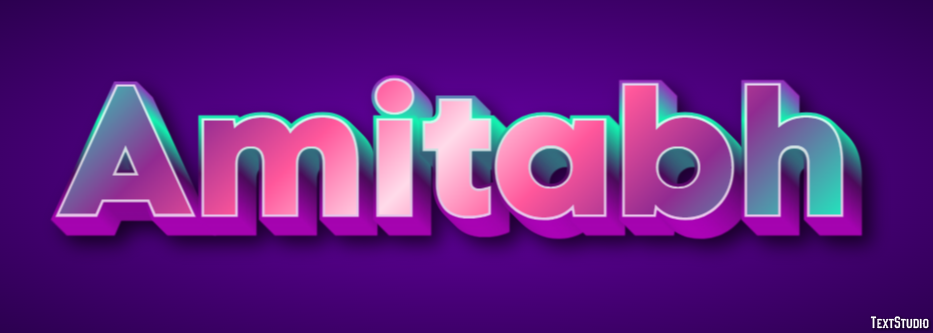 Amitabh Text Effect