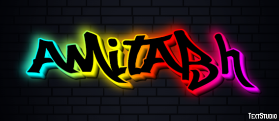 Amitabh Text Effect