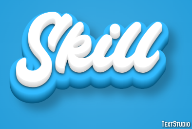 Skill Text Effect