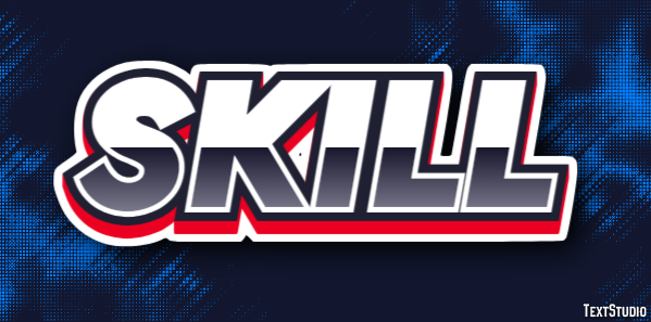 Skill Text Effect