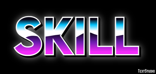 Skill Text Effect