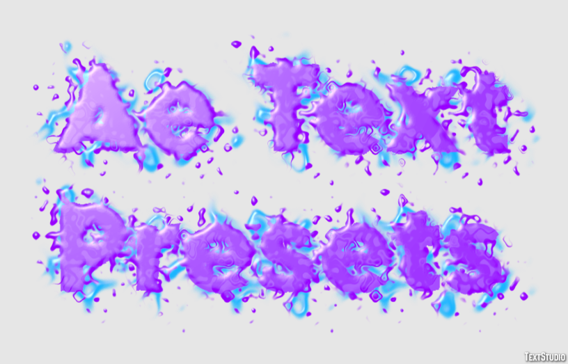 Ae Text Presets Text Effect