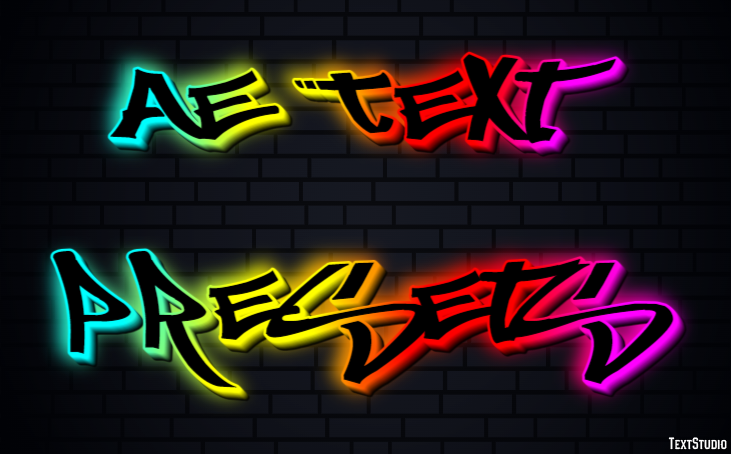 Ae Text Presets Text Effect