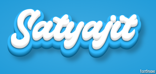 Satyajit Text Effect